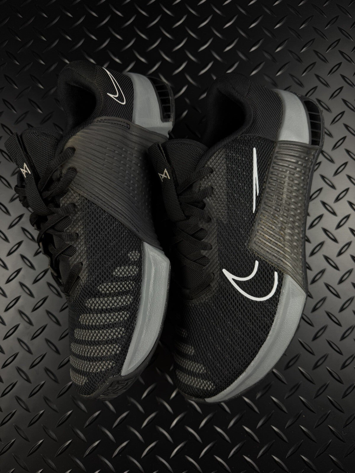 Nike Metcon 9 Flyease Hyperlift Gym Trainers ‘Black Smoke Grey’ Size UK 7