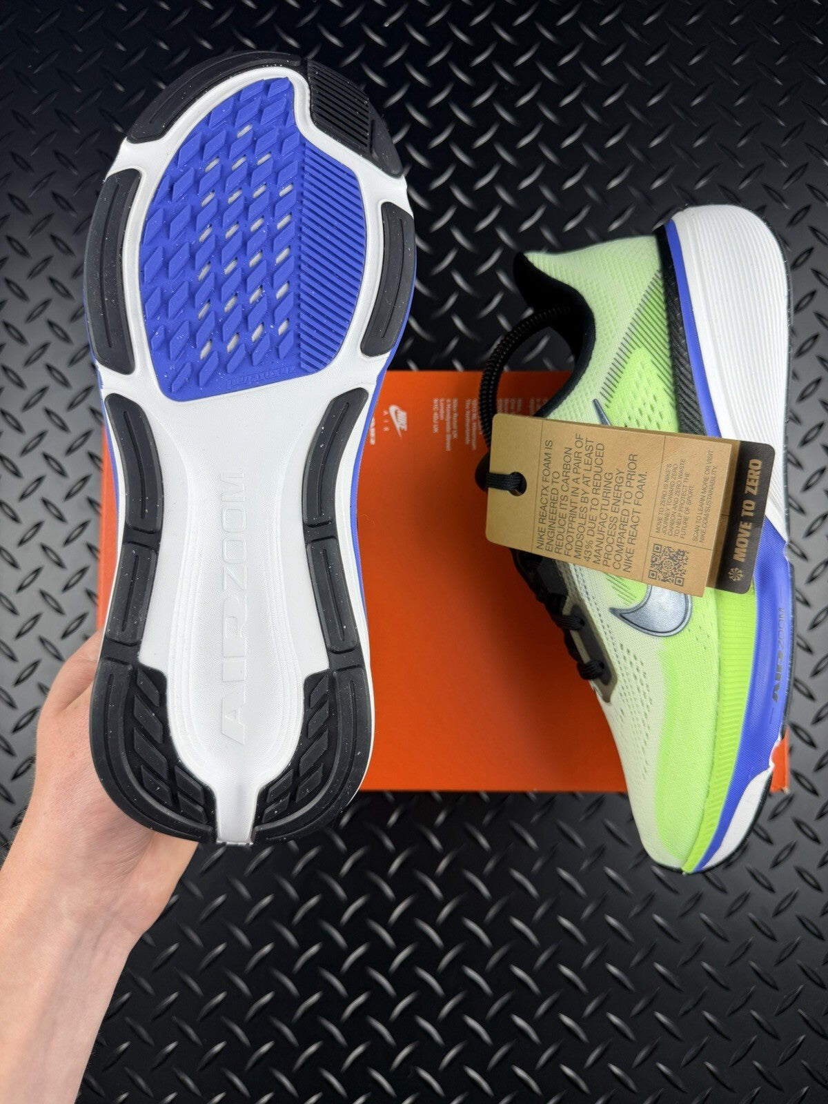 Nike Air Zoom Pegasus 42 ‘Volt Tint’ Running Trainers Brand New Size UK 6