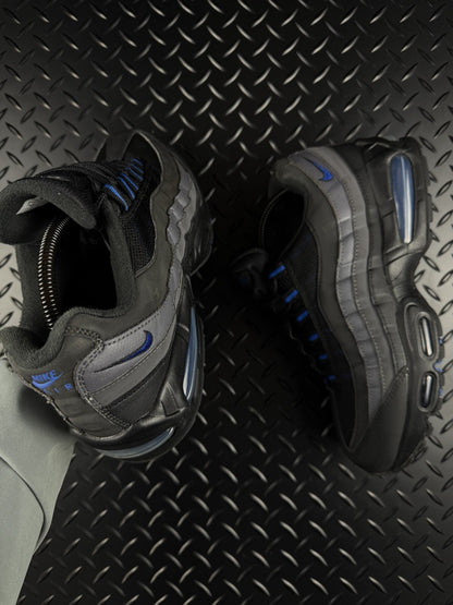 Nike Air Max 95 OG Big Bubble ‘Black Royal Blue’ 100% Authentic Mens Size UK 7.5