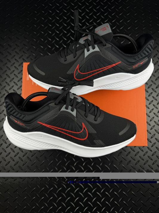 Nike Quest 5 ‘Crimson Black’ Running/Lifestyle Trainers Brand New Men’s UK 10.5