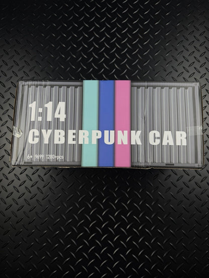 Cyberpunk Car 1:14 Brick Playting Building Blocks
