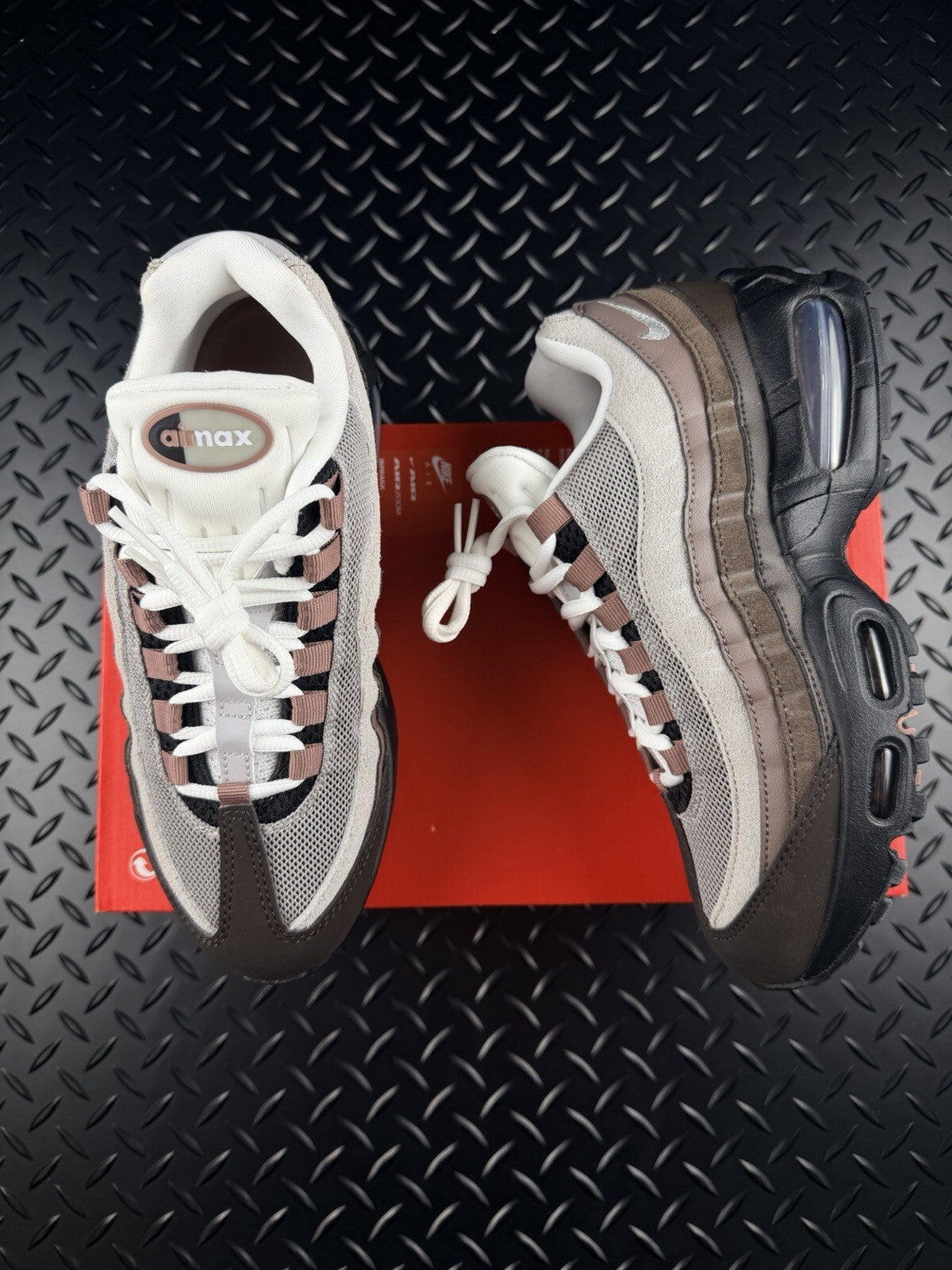 Nike Air Max 95 OG ‘Big Bubble’ Velvet Brown Brand New £175 RRP WMNS UK 4.5
