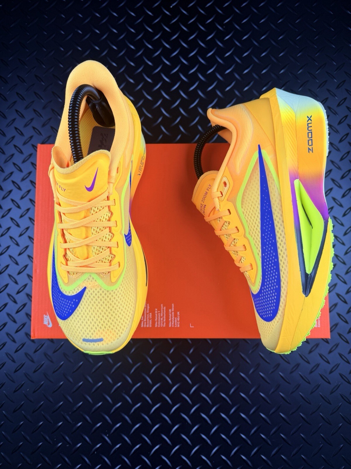 Nike Zoom Fly 6 ‘Sunset Orange’ Race Running Trainers £220 RRP Brand New UK 6