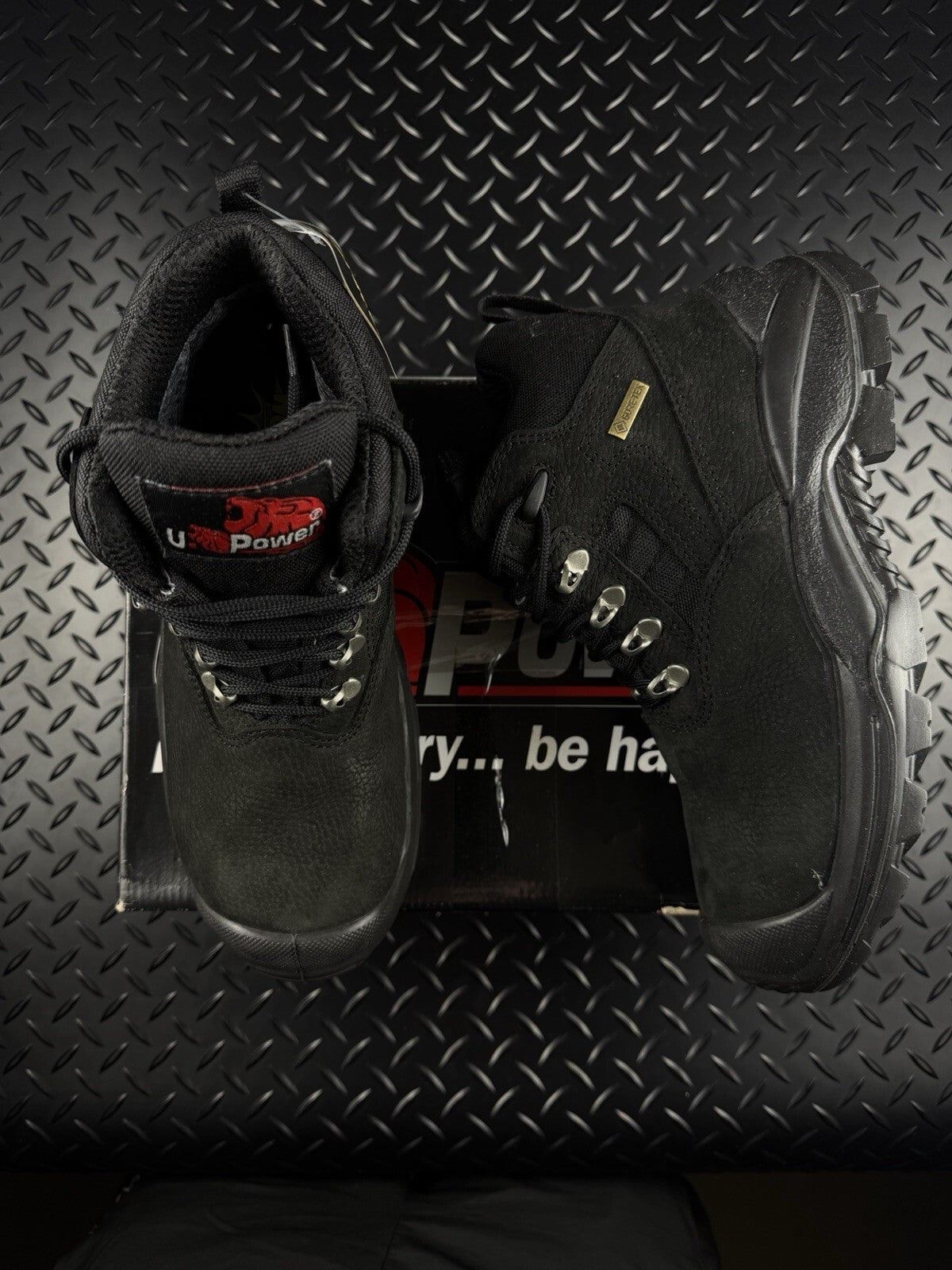 U Power Gore-Tex Steel Toe Cap Boots Safety Work Shoes Brand New Mens Size UK 6