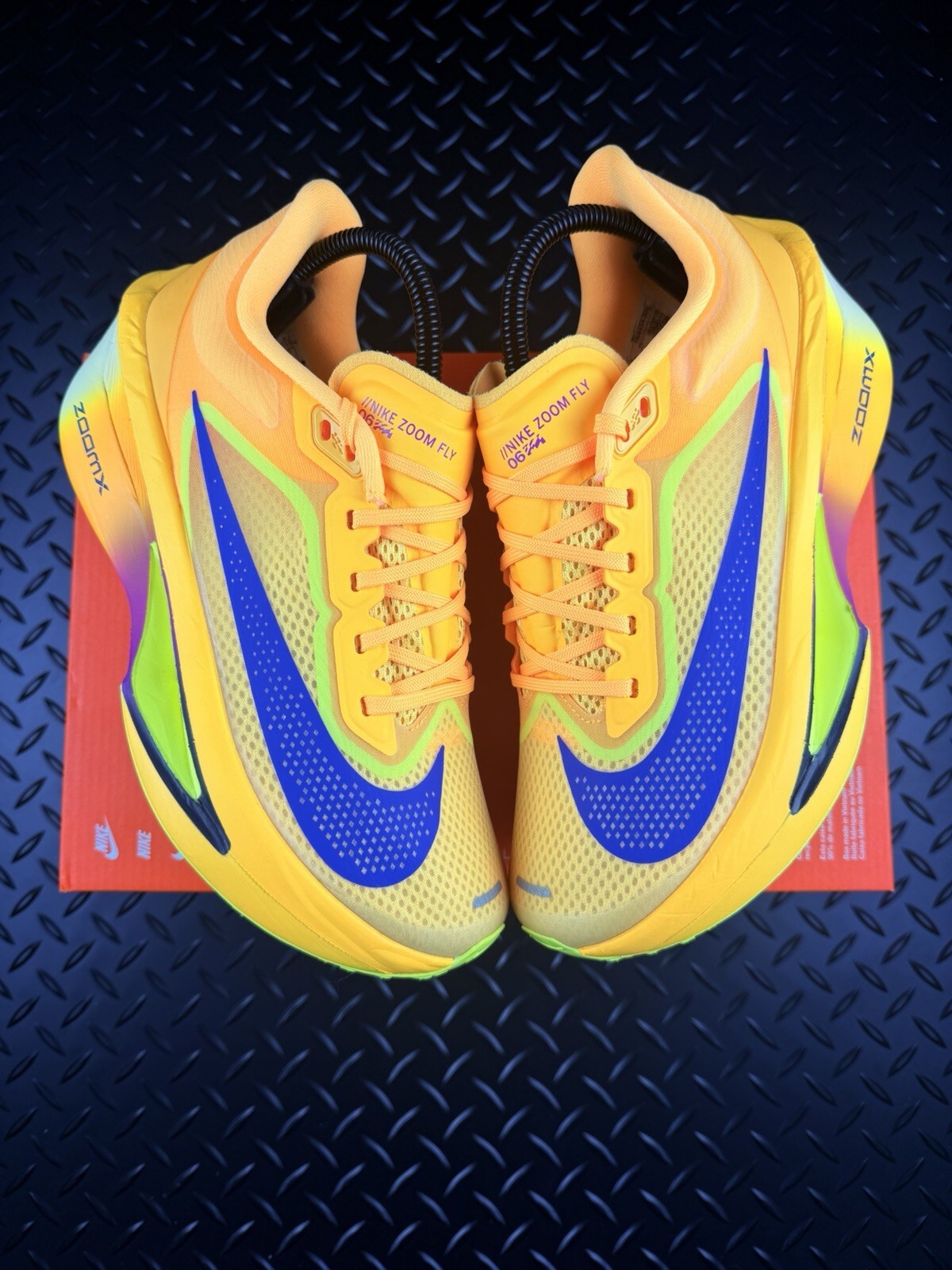 Nike Zoom Fly 6 ‘Sunset Orange’ Race Running Trainers £220 RRP Brand New UK 6