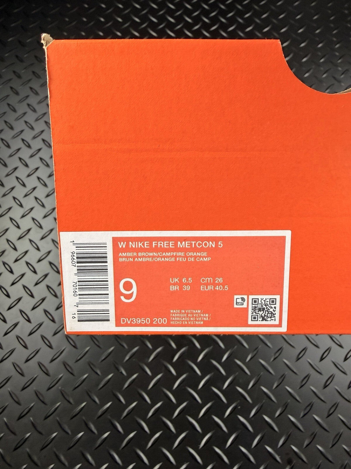Nike Free Metcon 5 Hyperlift Gym Trainers ‘Amber Brown’ Brand New WMNS UK 6.5