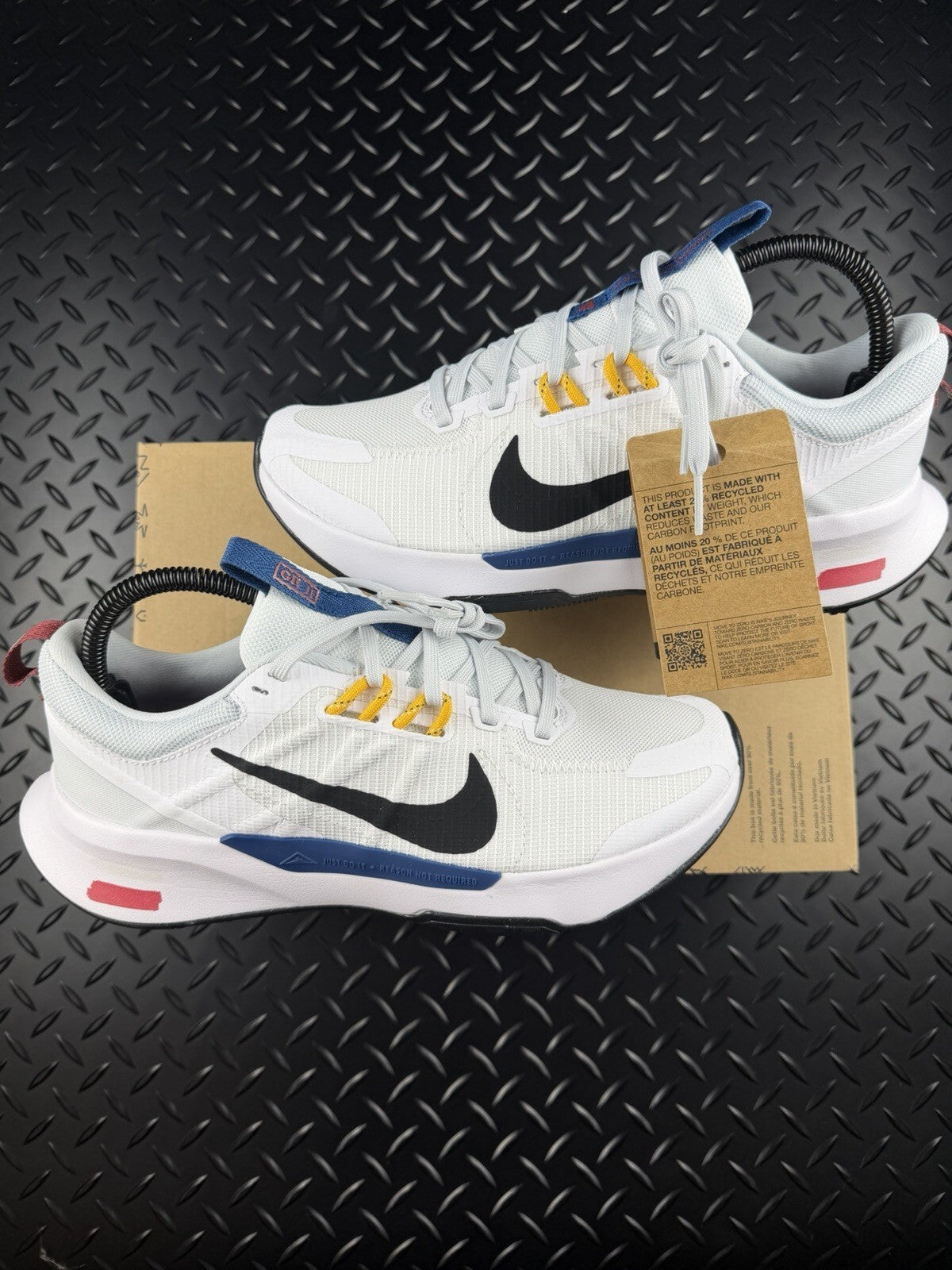 Nike Juniper Trail 2 NN Running Trainers  ‘Platinum White’ Brand New Size UK 5.5