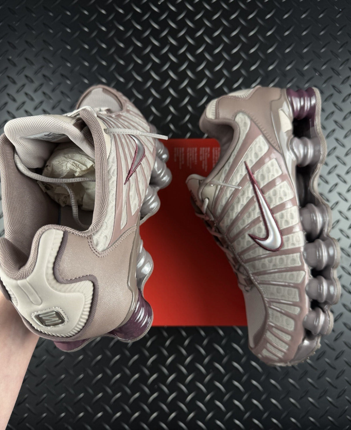 Nike Shox TL ‘Night Maroon’ Brand New 100% Authentic Trainers Mens Size UK 8