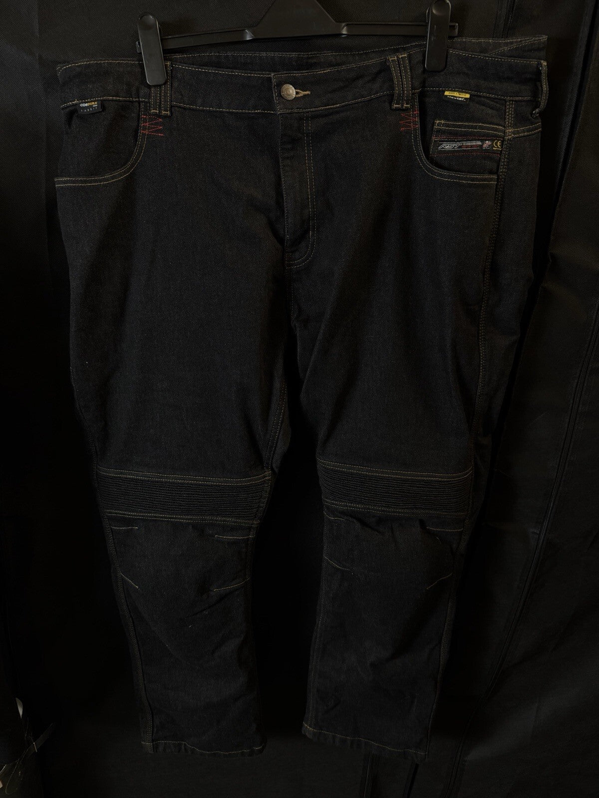 RST Motorbike Trousers Denim Dept Cordura Fabric ‘Made With Kevlar’ Mens Size 44