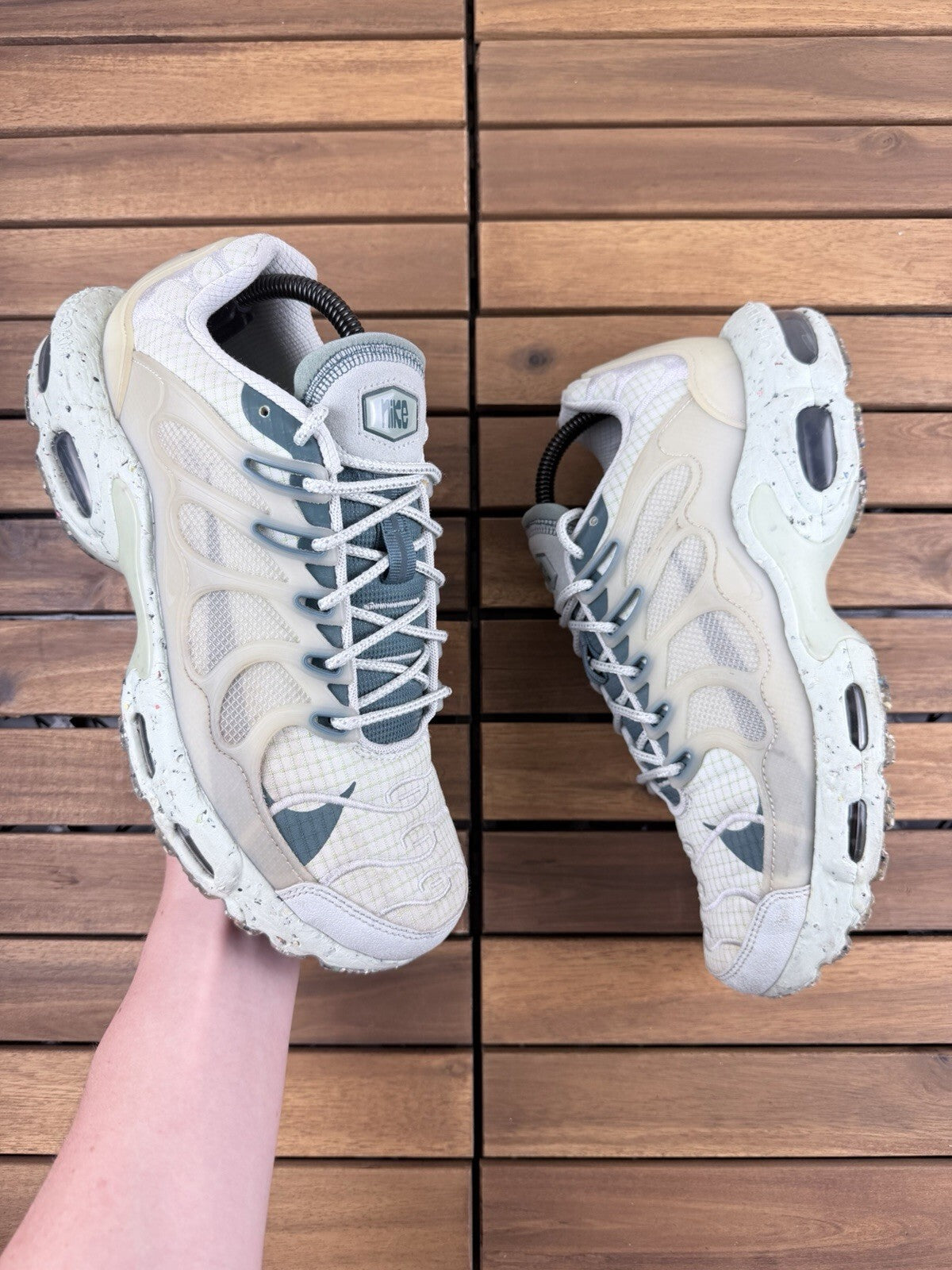 Nike Air Max TN ‘Terrascape’ Olive Green Cream Authentic Size UK 7.5