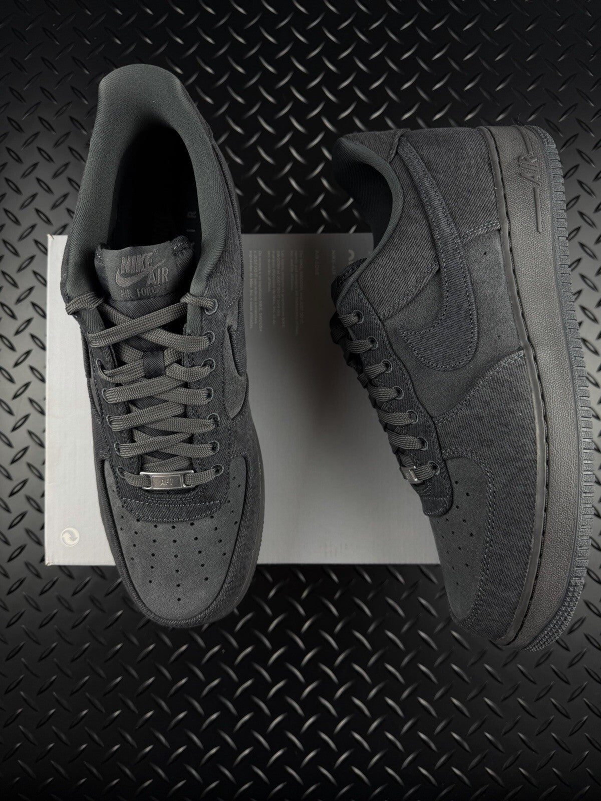 Nike Air Force 1 ‘07 LV8 Suede PRM ‘Anthracite Smoke Grey’ Brand New - UK 10.5
