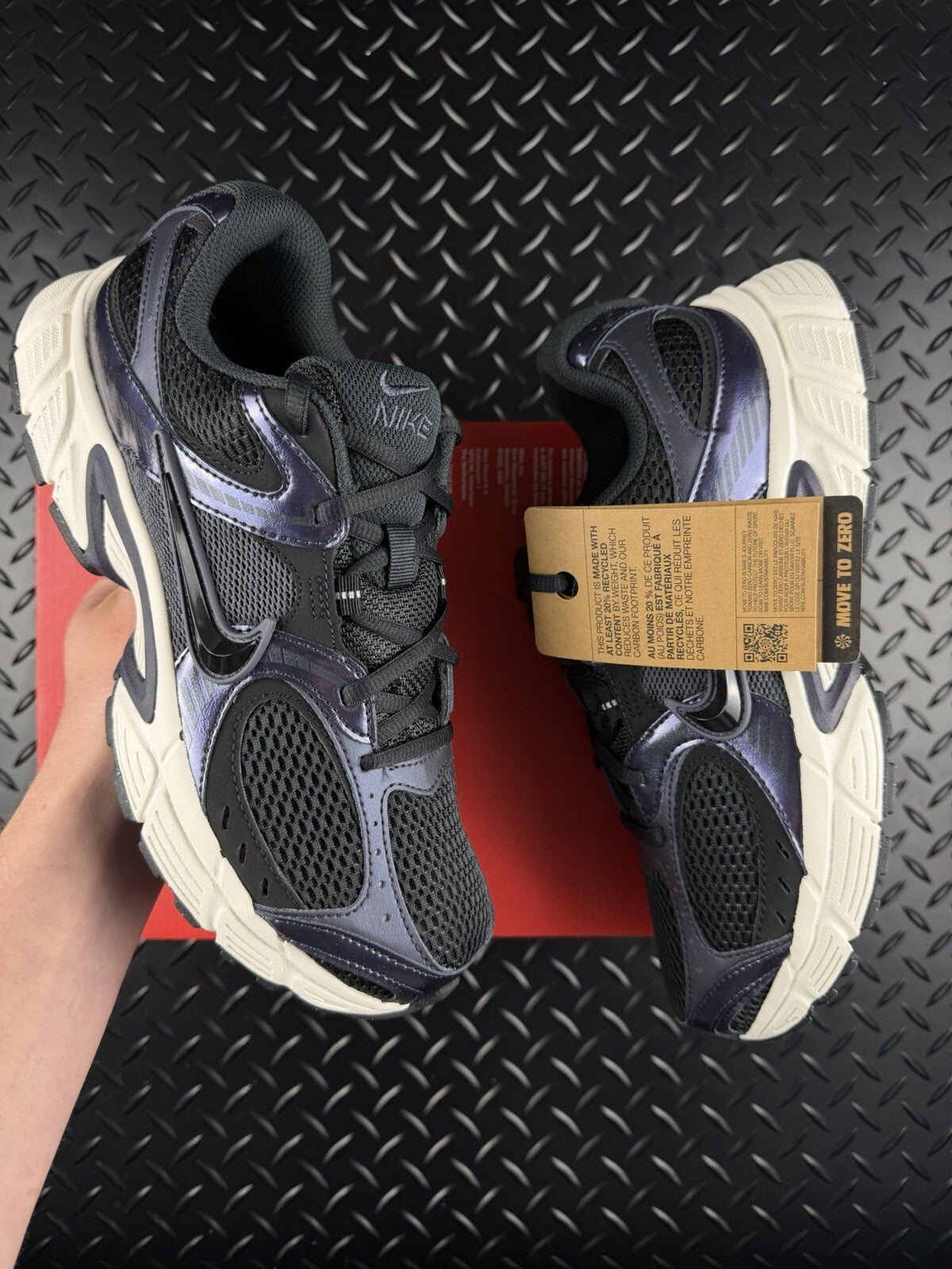 Nike V5 RNR ‘Black Gridiron’ Brand New 100% Authentic Trainers Size UK 7